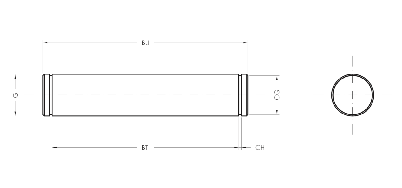 Product structure - Pin For Female Hinge